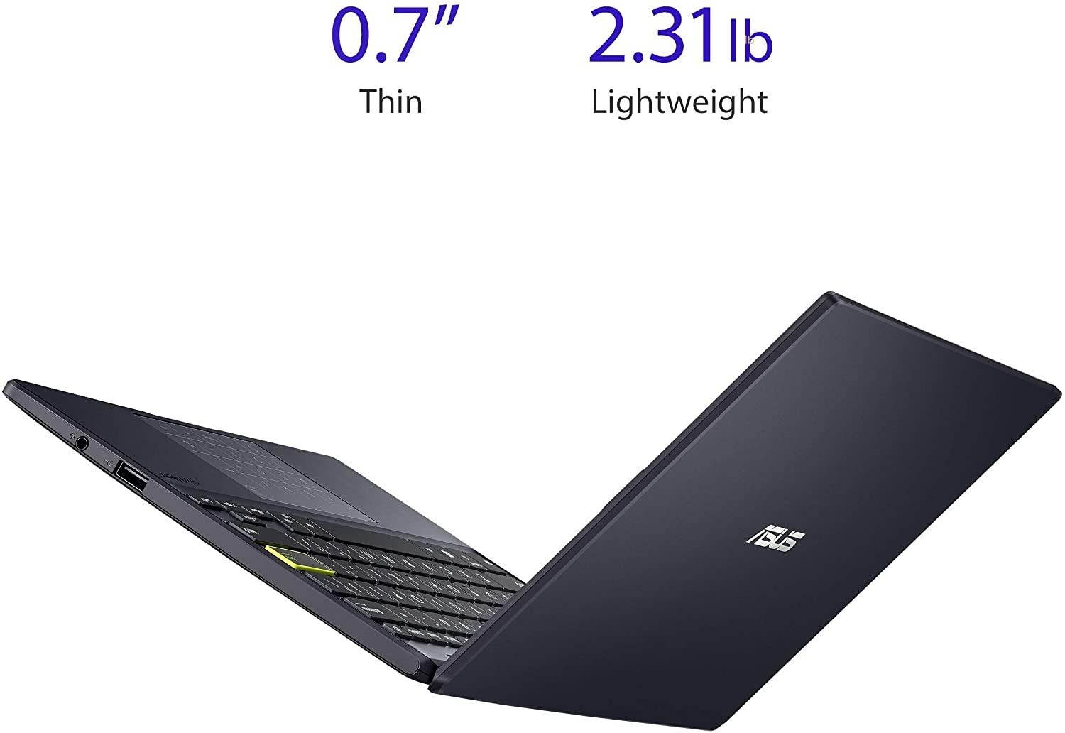 Asus L210 Thin and light Laptop Computer I 11.6" HD Display I Intel Celeron N4020 I 4GB DDR4 64G eMMC Storage USB-C HDMI WIFI Office 365 Webcam Up to 12 hours batteryu life Win 10