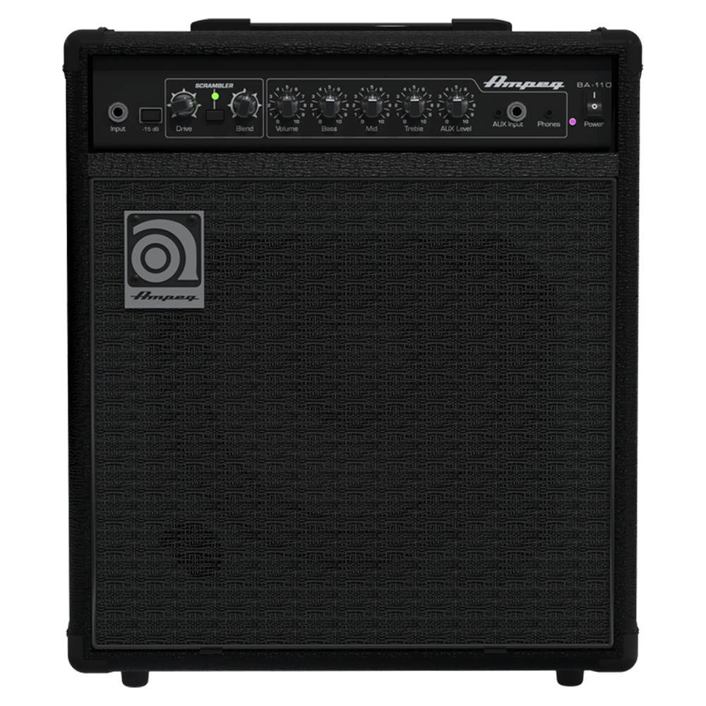 Ampeg BA-110 40W RMS, Single 10" Bass Combo with Scrambler