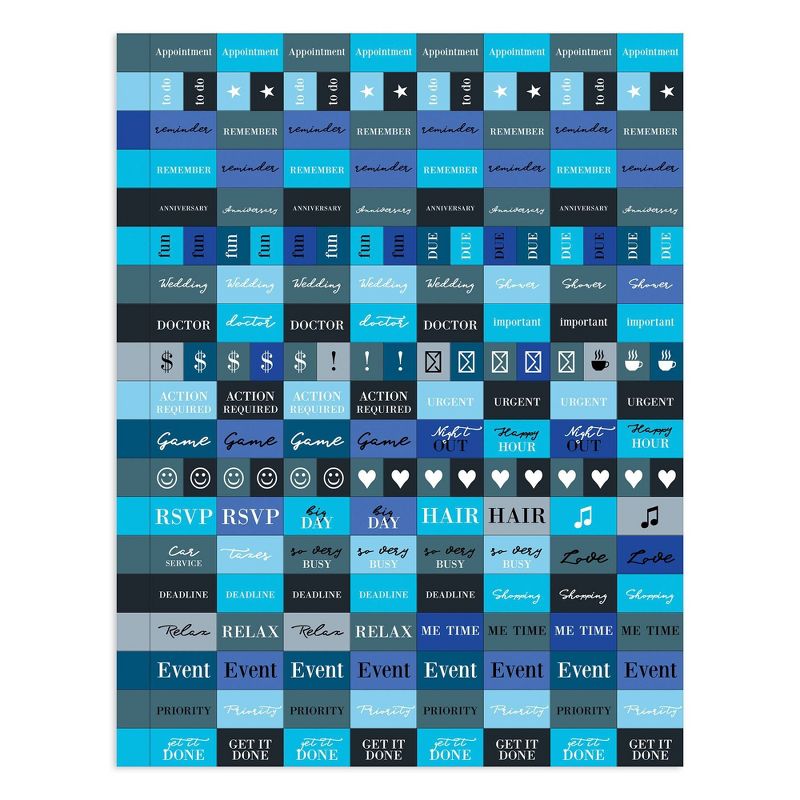 2021-22 Academic Planner 8.5" x 11" Delicate Flowers Daily/Weekly/Monthly - The Time Factory