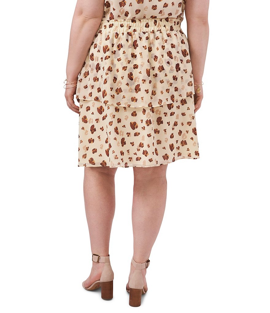 Intro Plus Size Activeease Drawstring Faux Wrap Skort