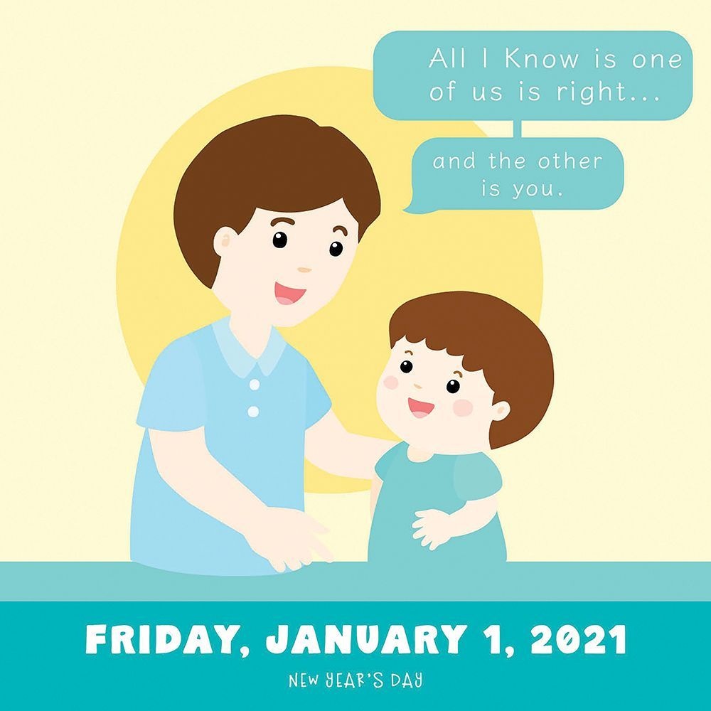 TF Publishing,  Anti Affirmations 2021 Desk Calendar 2021