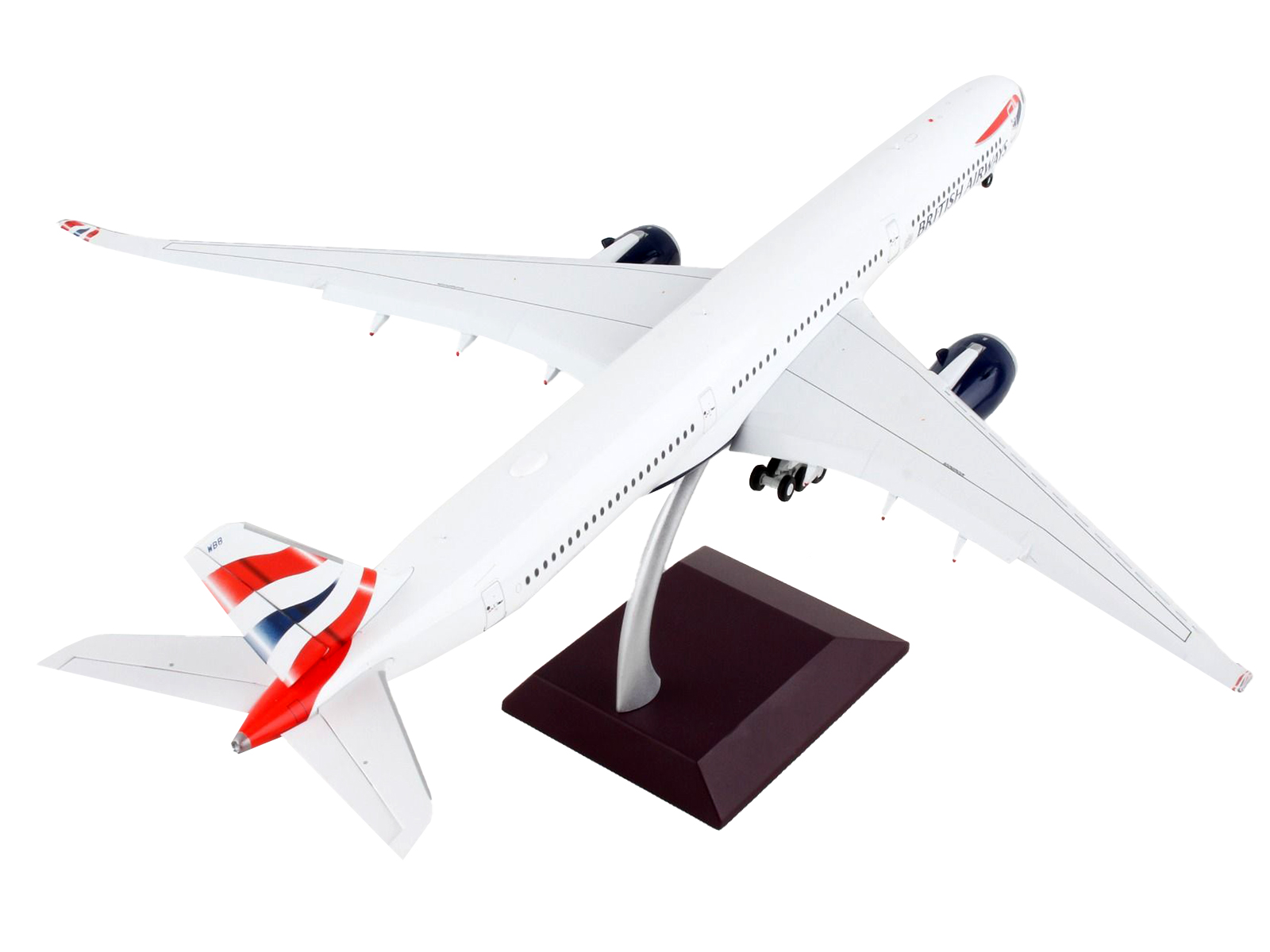 Airbus A321neo Commercial Aircraft "American Airlines" (N413AN) Gray with Striped Tail 1/400 Diecast Model Airplane by GeminiJets