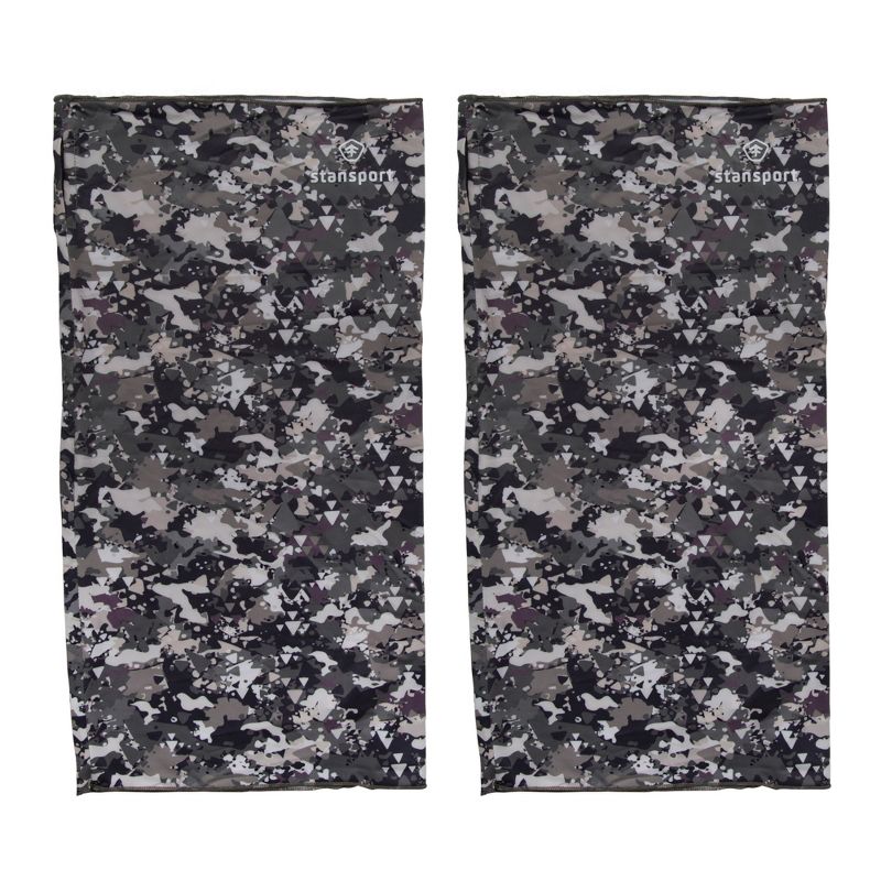 Stansport Microfiber Neck Gaiter  - Camo - 2 Pack