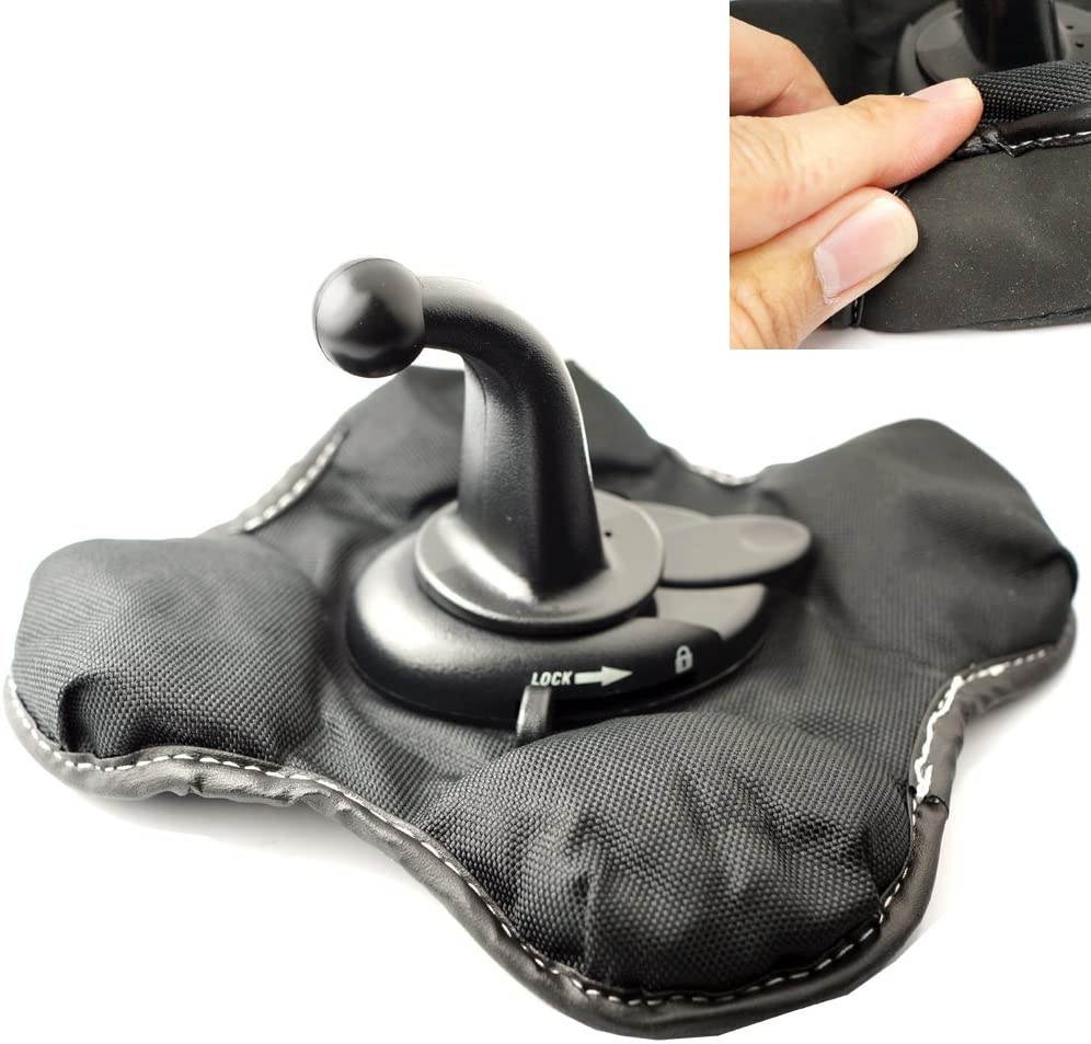 ChargerCity Portable Beanbag Dashboard Friction Mount for All Garmin Nuvi Drive Assist GPS 50 51 52 54 55 56 57 57LM 58 58LM 60 61 67 68 2558 2595 2597 2598 2599 LMT LM GPS (Compare to 010-11280-00)