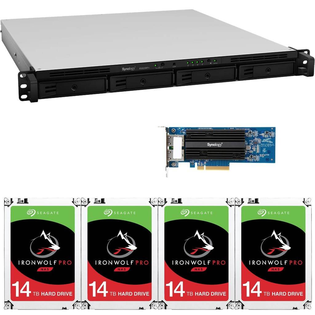 Synology RS820RP+ 4-Bay RackStation NAS with 8TB (4x2TB) of Western Digital RED NAS Drives Fully Assembled Tested By CustomTechSales