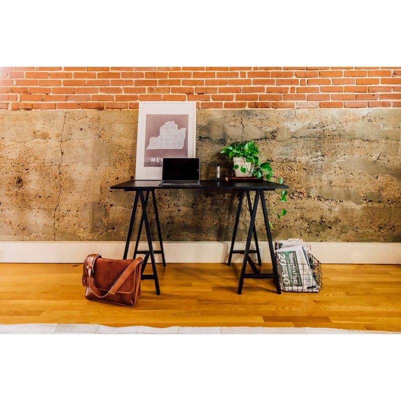 Cambria Art Computer Desk Black - OneSpace