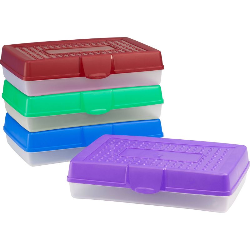 Storex 12ct Pencil Box - Multicolor