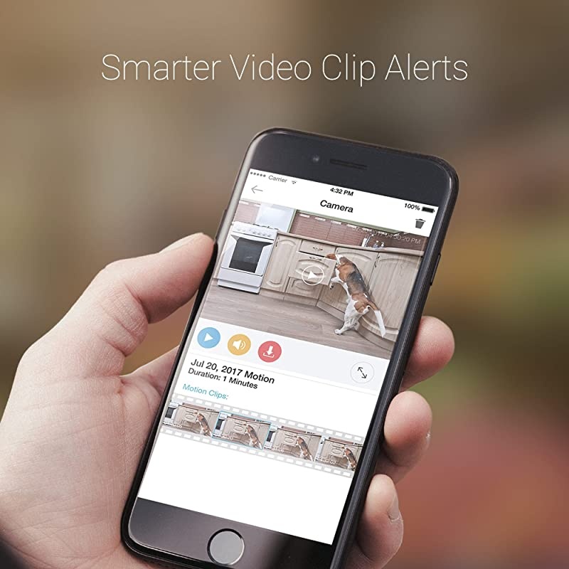 Sight 180 C 180&deg; Wide Angle 1080p Full HD Wireless Home Security IP Camera Night Vision and Two Way Audio - Cloud Service Available