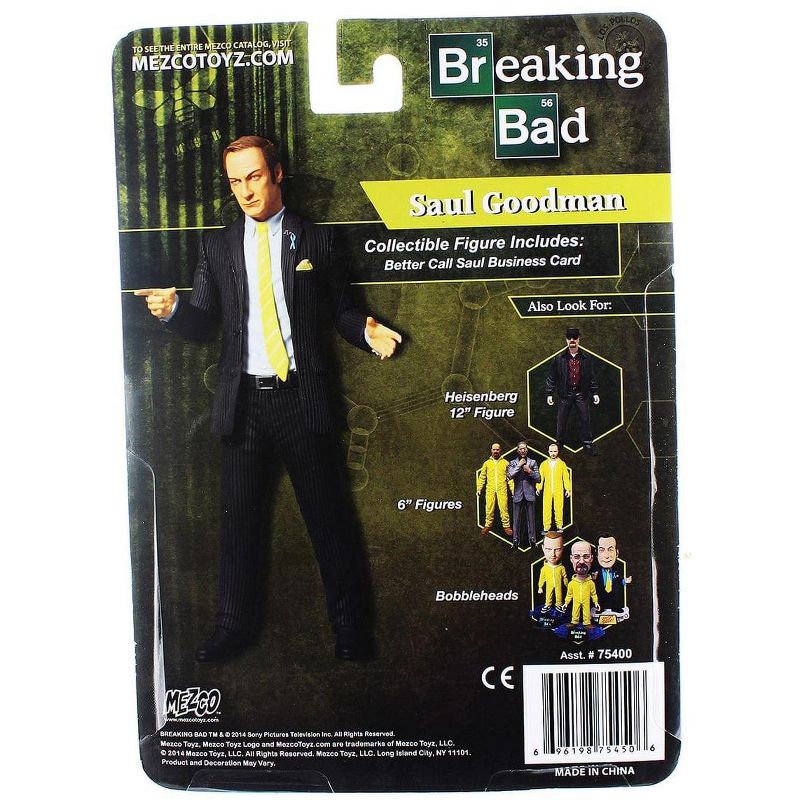 Mezco Toyz Breaking Bad Saul Goodman PX Exclusive Action Figure