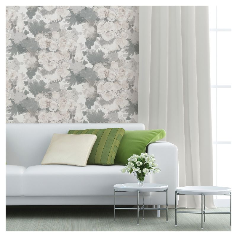 Devine Color Bouquet Floral Peel & Stick Wallpaper Mirage