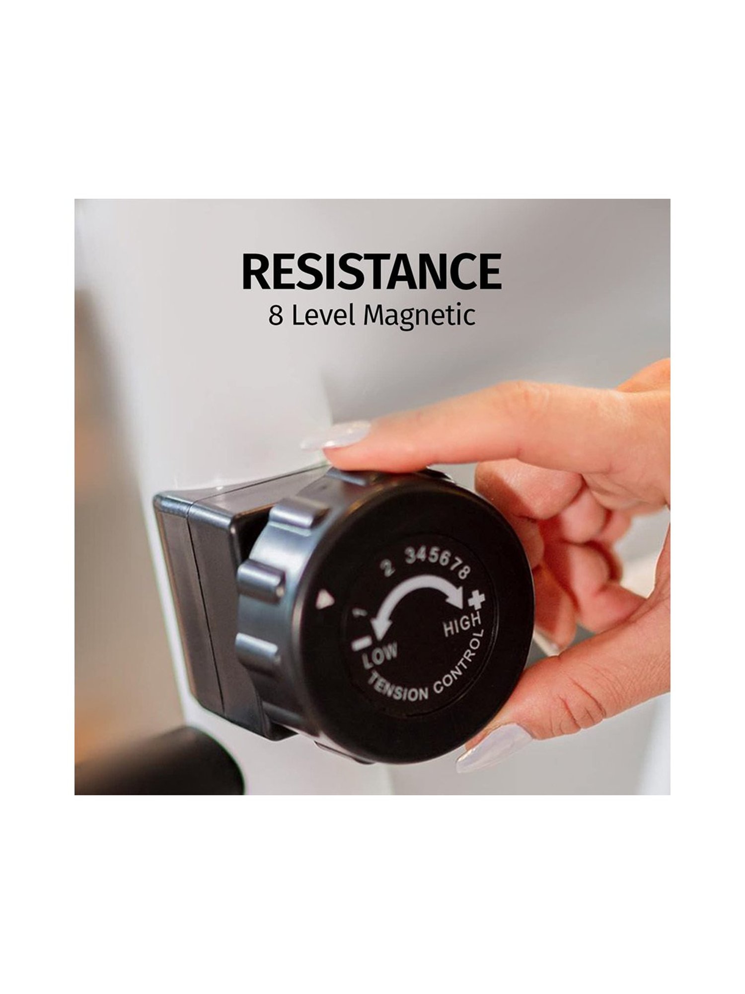 MAXPRO LCD Display Elliptical Trainer (Black)