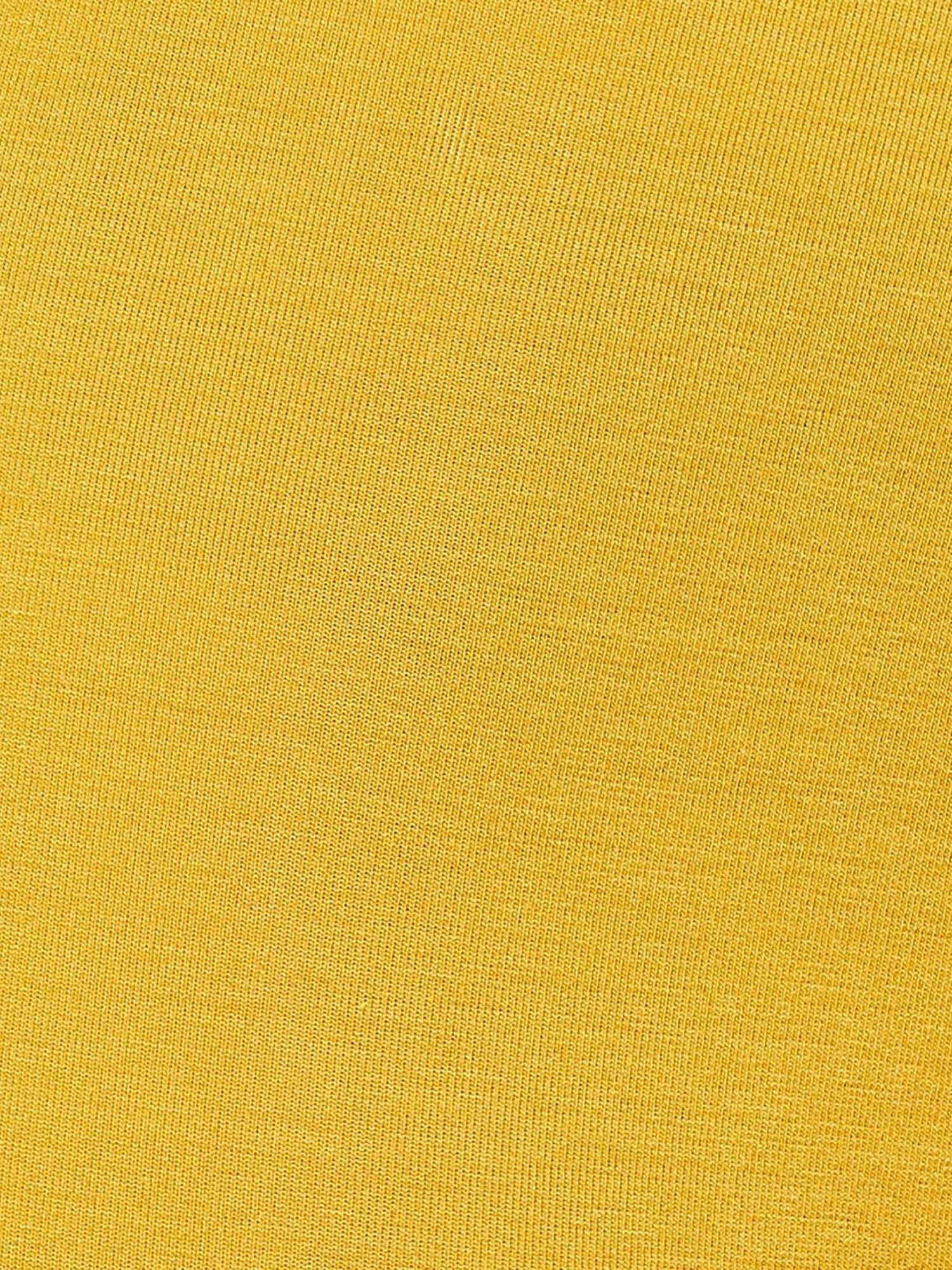 Melange by Lifestyle Yellow Cotton Leggings