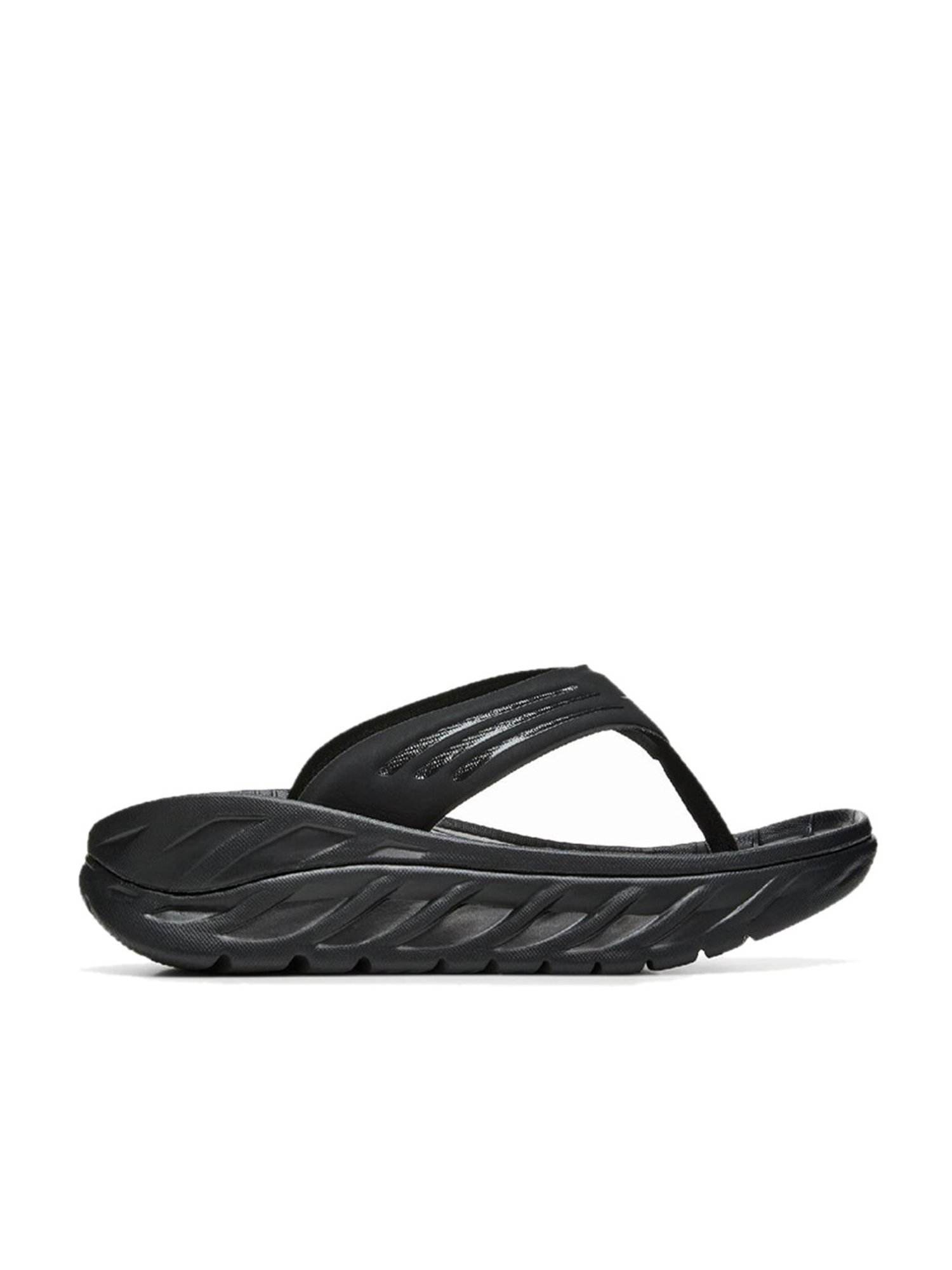 Hoka Men's ORA RECOVERY Black Flip Flops
