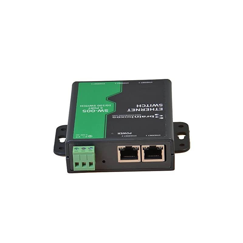 Switch 5 Ports DIN Rail mountable SW005