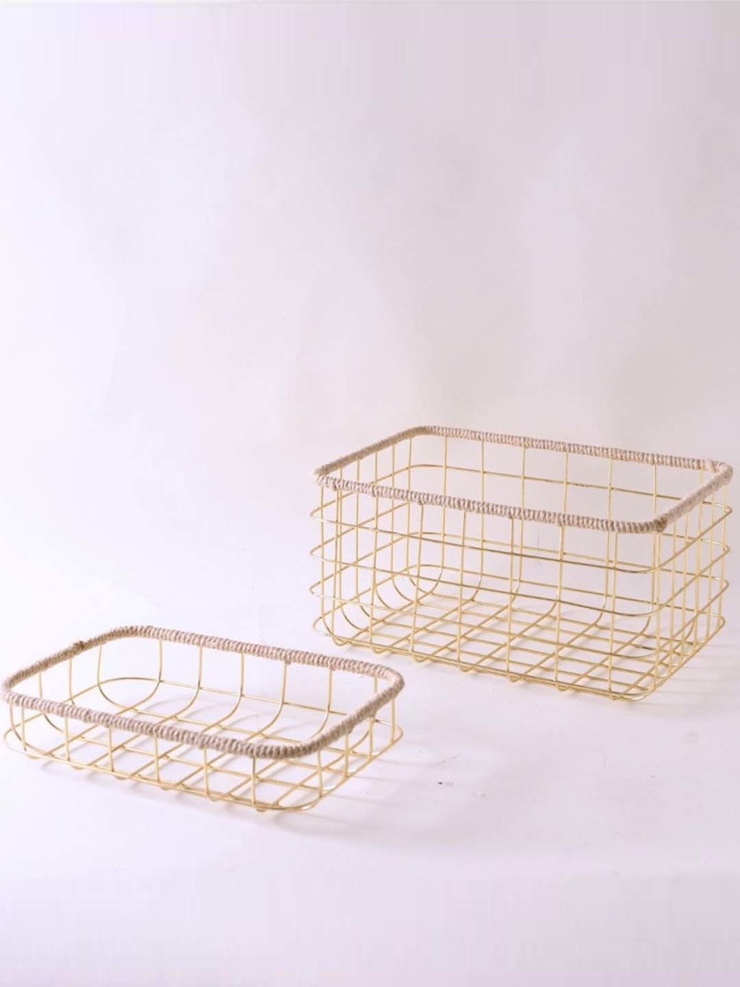 Mason Home Gold Sochi Basket - Small