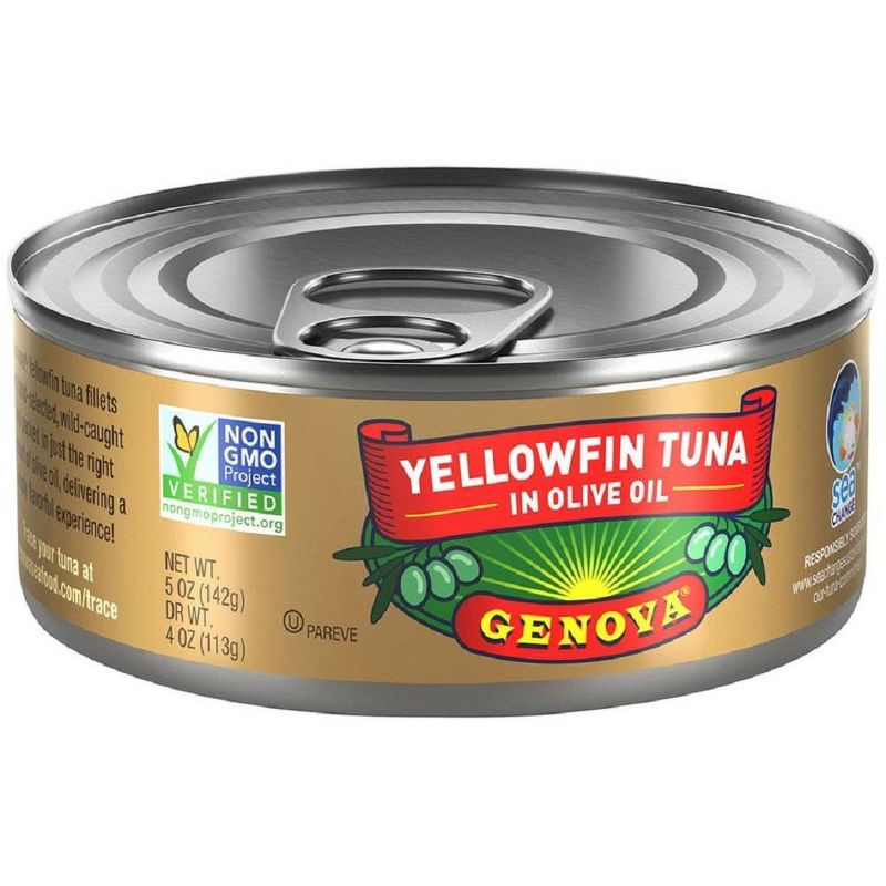 Genova Solid Light Tuna in Olive Oil - 5oz