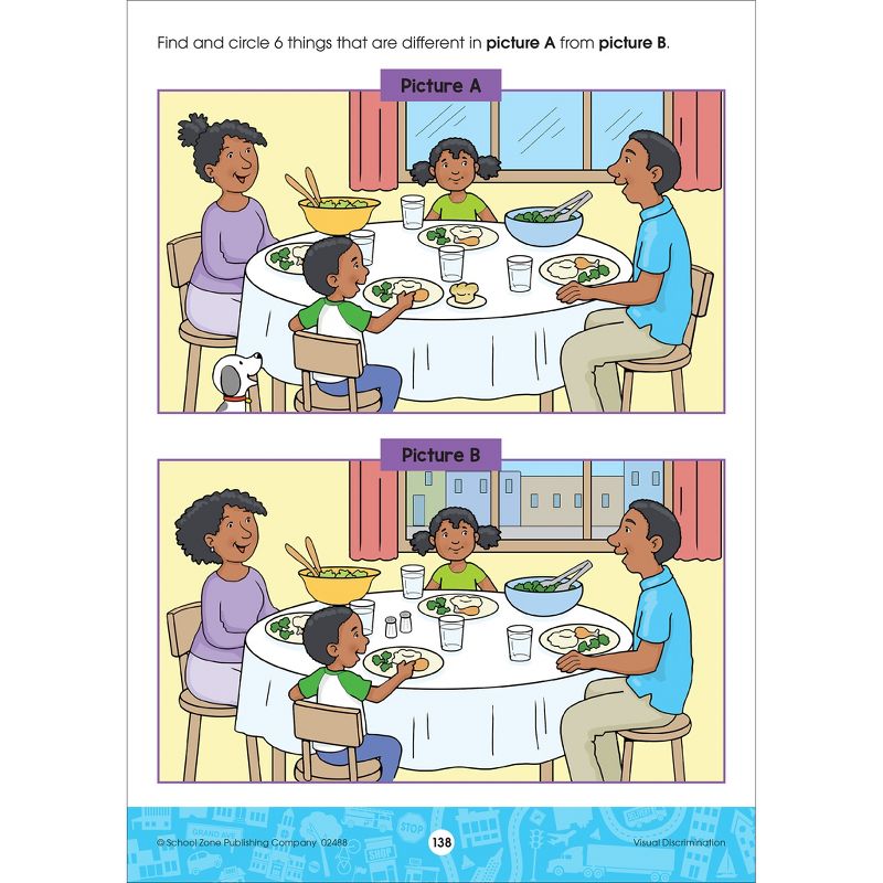 Explore The City Adventure Workbook, Ages 5-6 (School Zone Publishing) (Paperback)