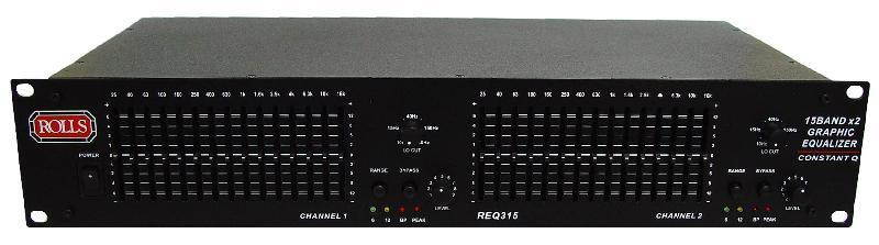 Rolls Dual 15 Band Constant Q Graphic Eq