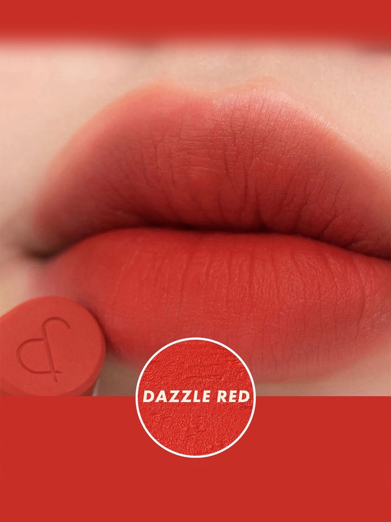Rom&nd Zero Matte Lipstick 16 Dazzle Red - 3 gm