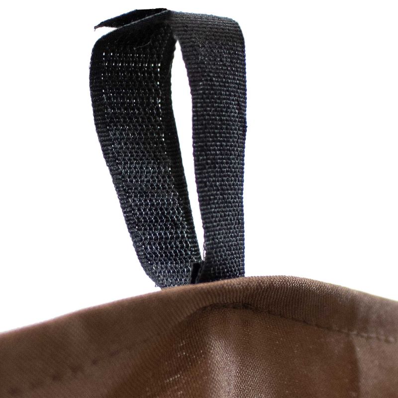 Sunnydaze Outdoor Gazebo 4-Piece Polyester Fabric Privacy Sidewall Set for 10' x 10' Gazebo - 80" H x 103" W - Brown