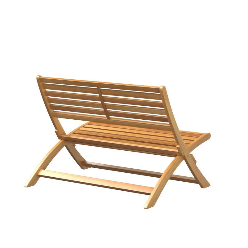 Verso Wooden Folding Bench - Balkene Home