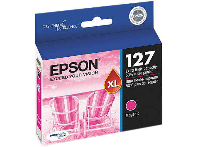 EPSON DURABrite Ultra 127 T127320S Ink Cartridges - Magenta