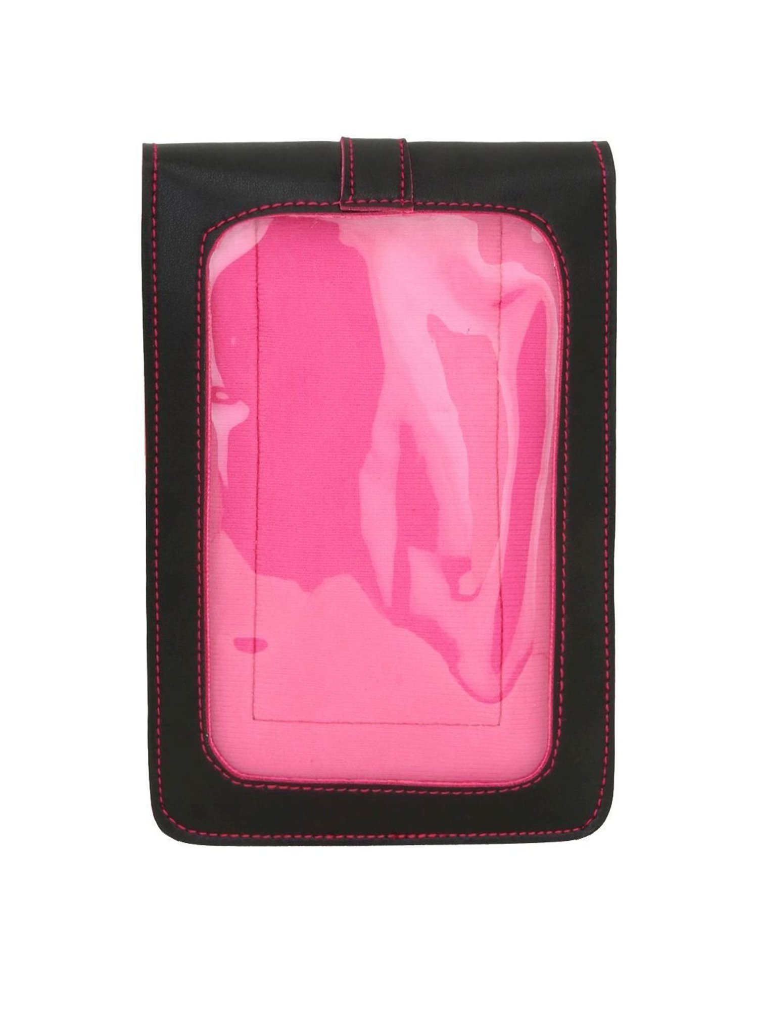 Spice Art Black Solid Mobile Pouch