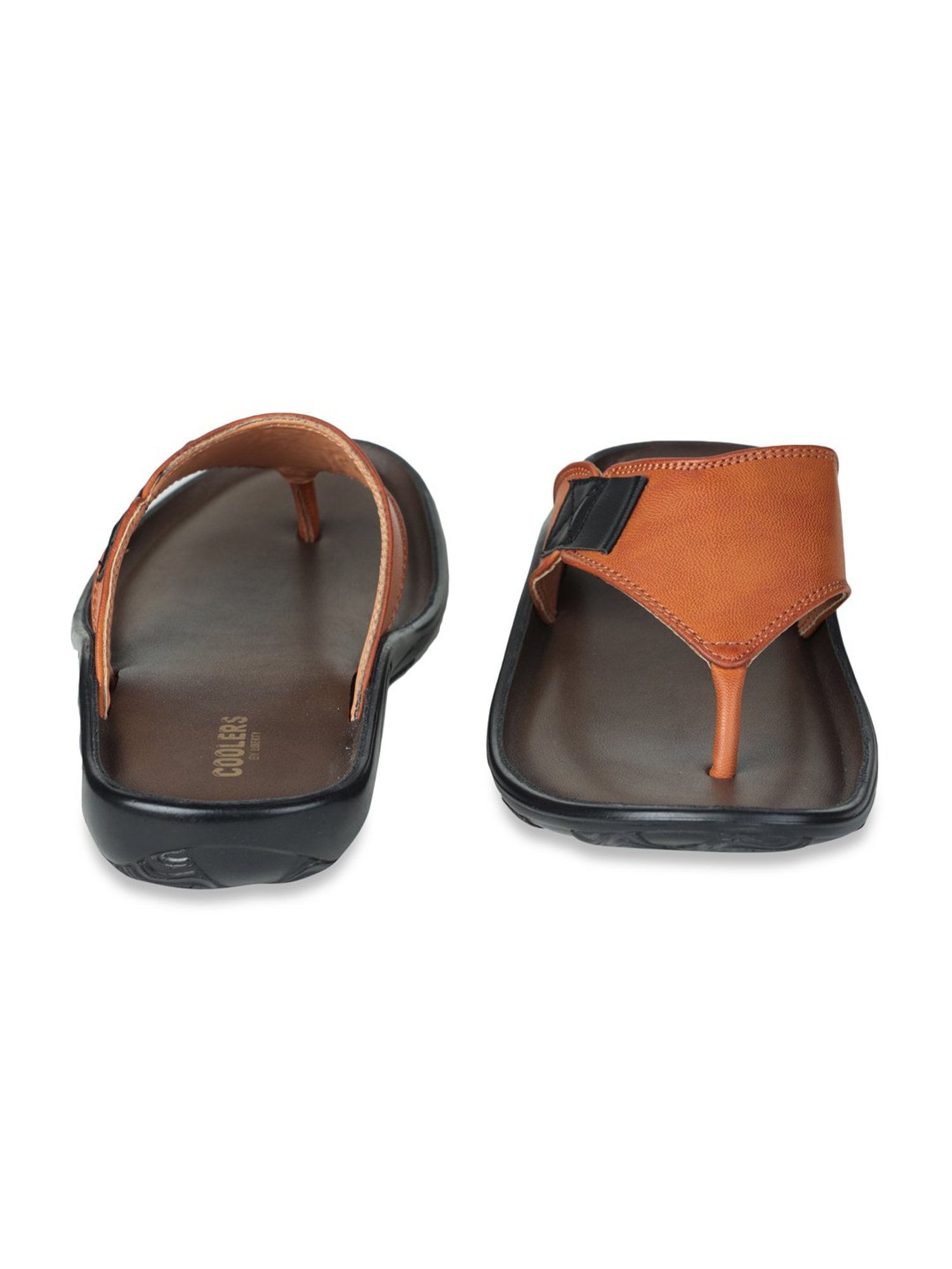 Coolers by Liberty Men's Tan Thong Sandals