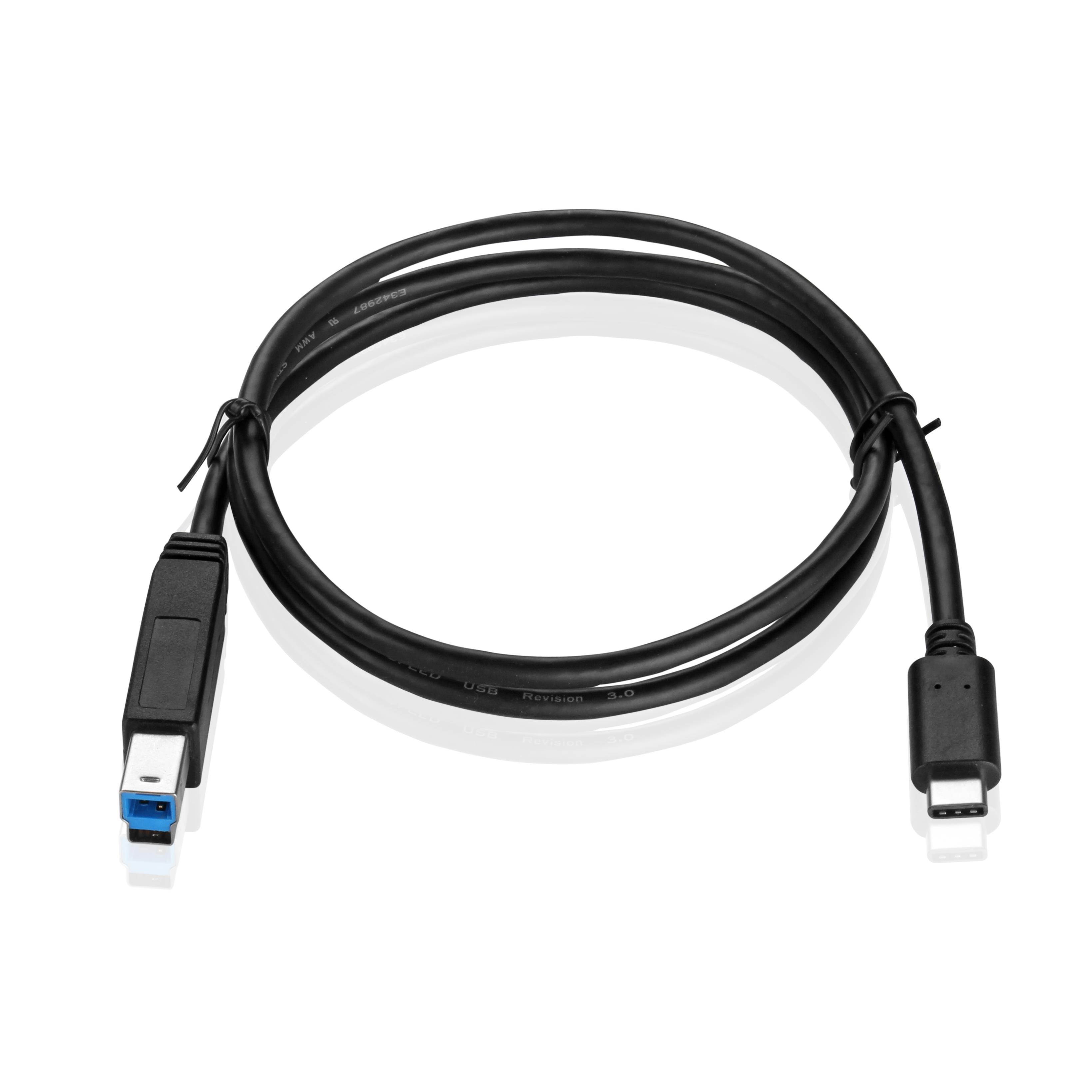Micro USB 3.1 Type C Male to USB 3.0 Standard Type B Male Sync Charging Data Cable Reversible Design for Apple New MacBook 12" Nokia N1 Google ChromeBook Pixel (2015) and Other Type-C Supported Device