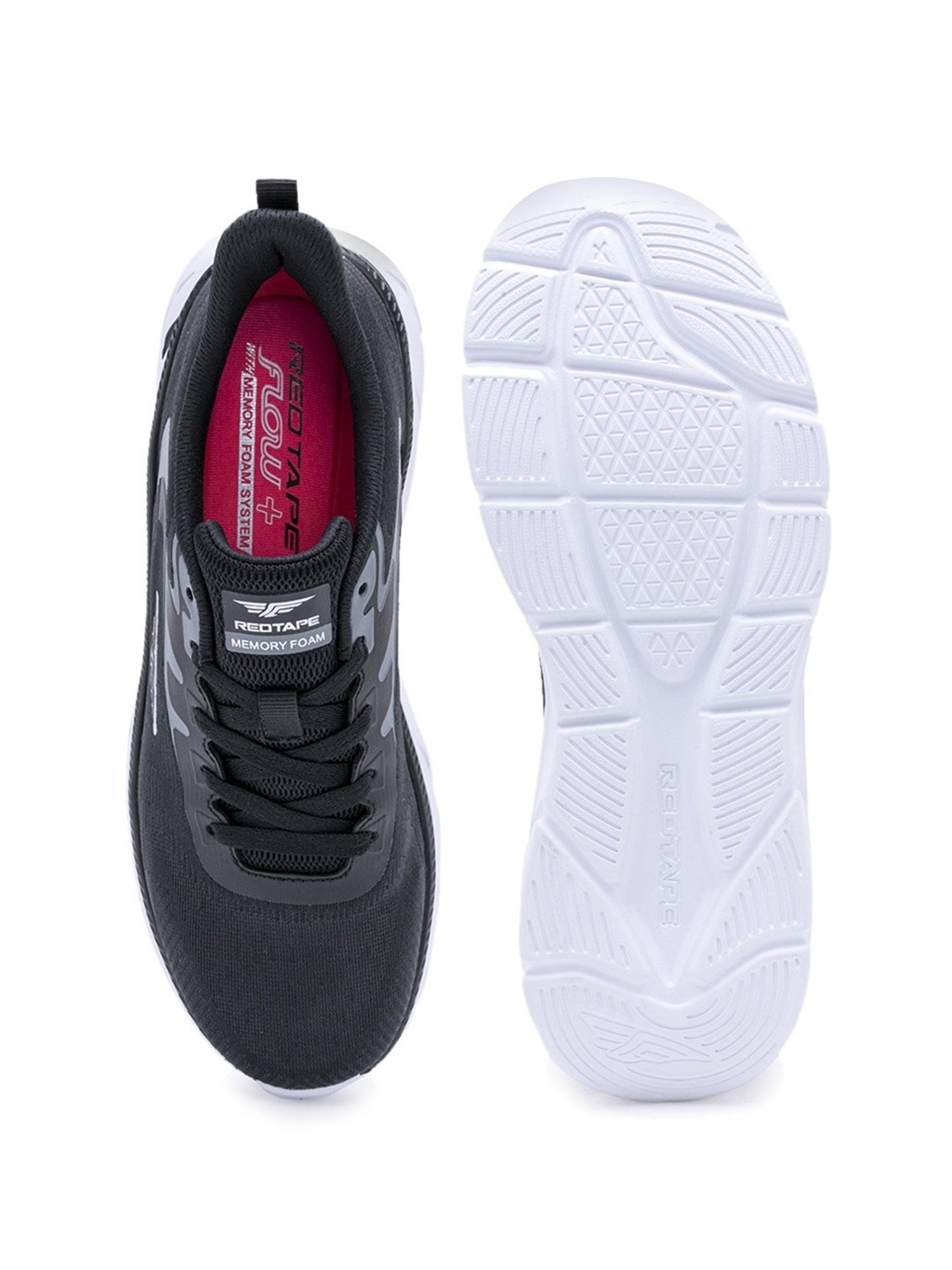 Red Tape Women's Black Running Shoes
