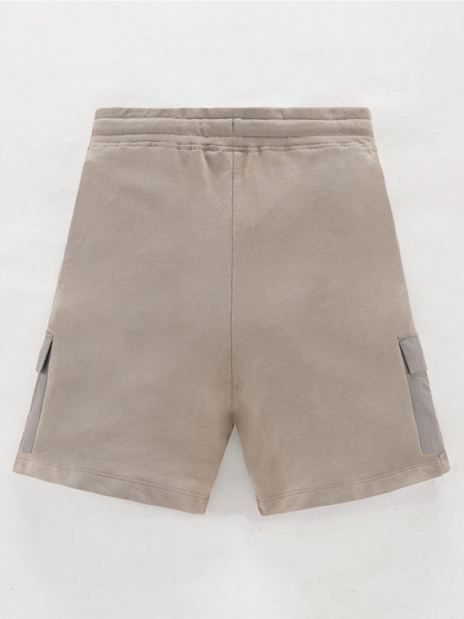 Edheads Kids Grey Cotton Printed Shorts