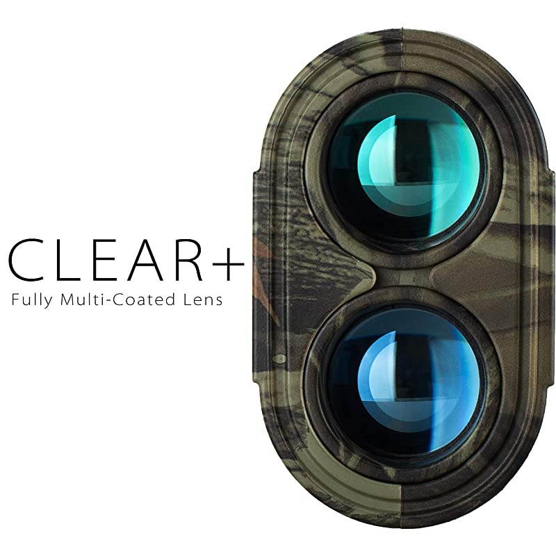 Vpro 6X Hunting Laser Rangefinder Bow Range Finder Camo Distance Measuring Outdoor Wild 650/1200Y with Slope High-Precision Continuous Scan