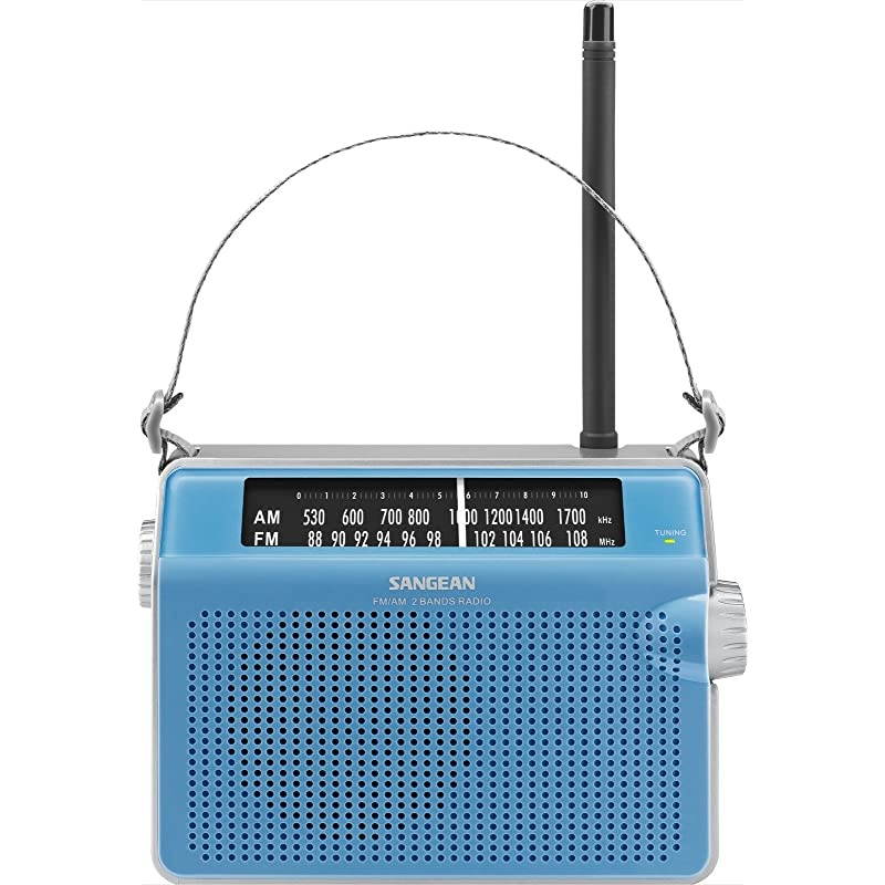 PR-D6BU AM/FM Compact Analog Portable Radio