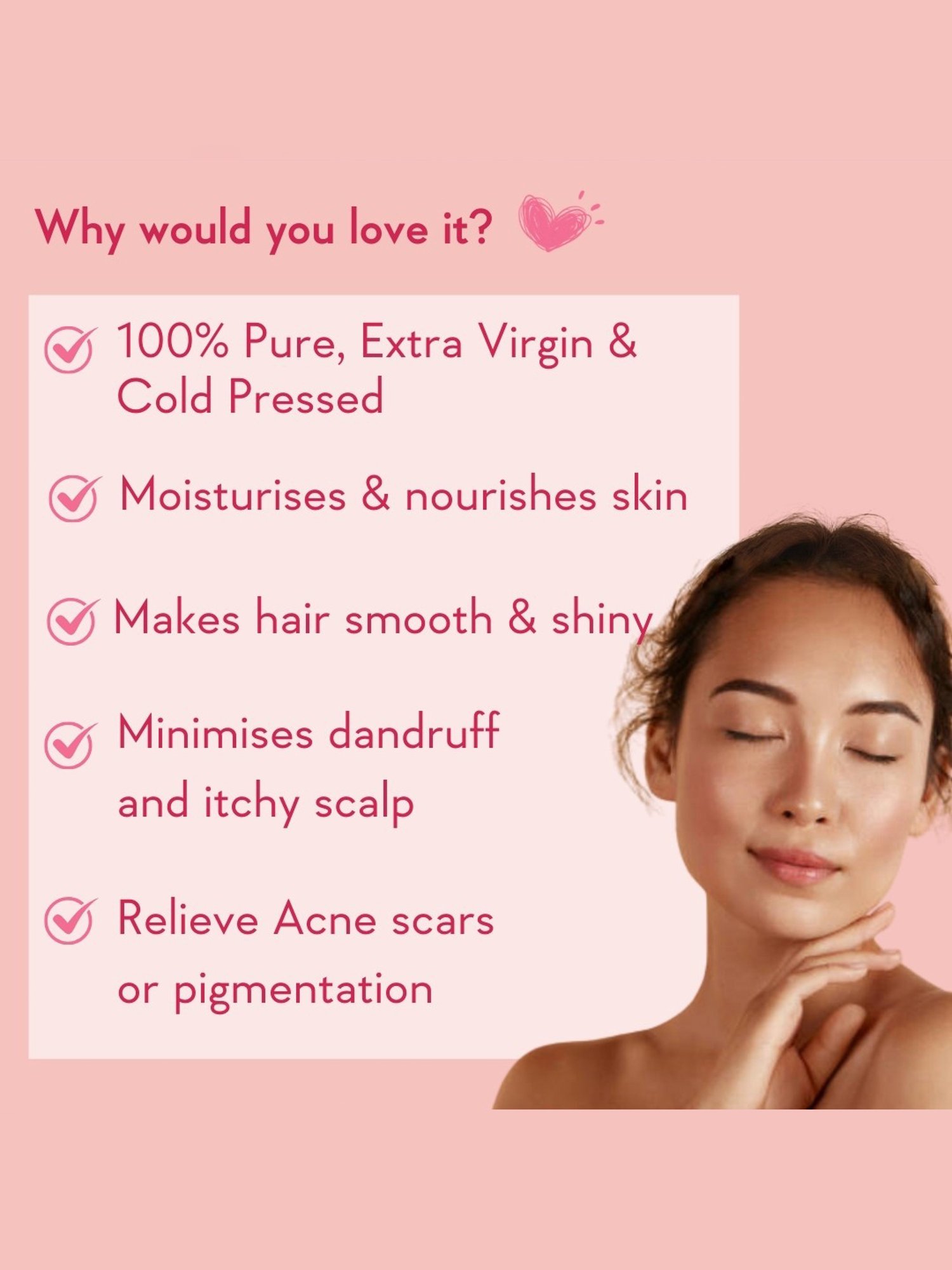 Wishcare Cold Pressed 100% Pure Rosehip Oil - 100 ml