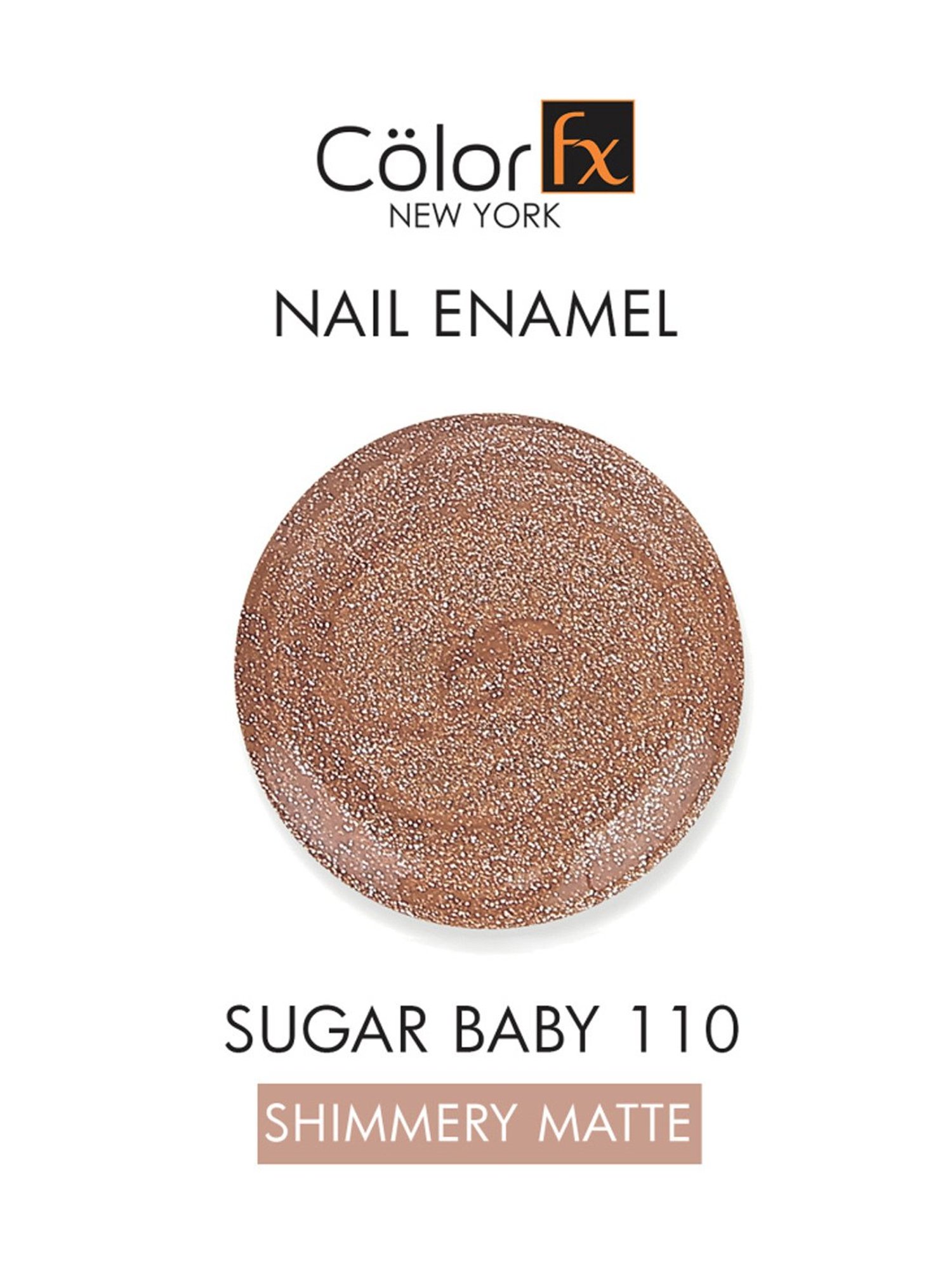 Color Fx Sugar Baby Wedding Collection Nail Enamel Shade 110 - 10 ml