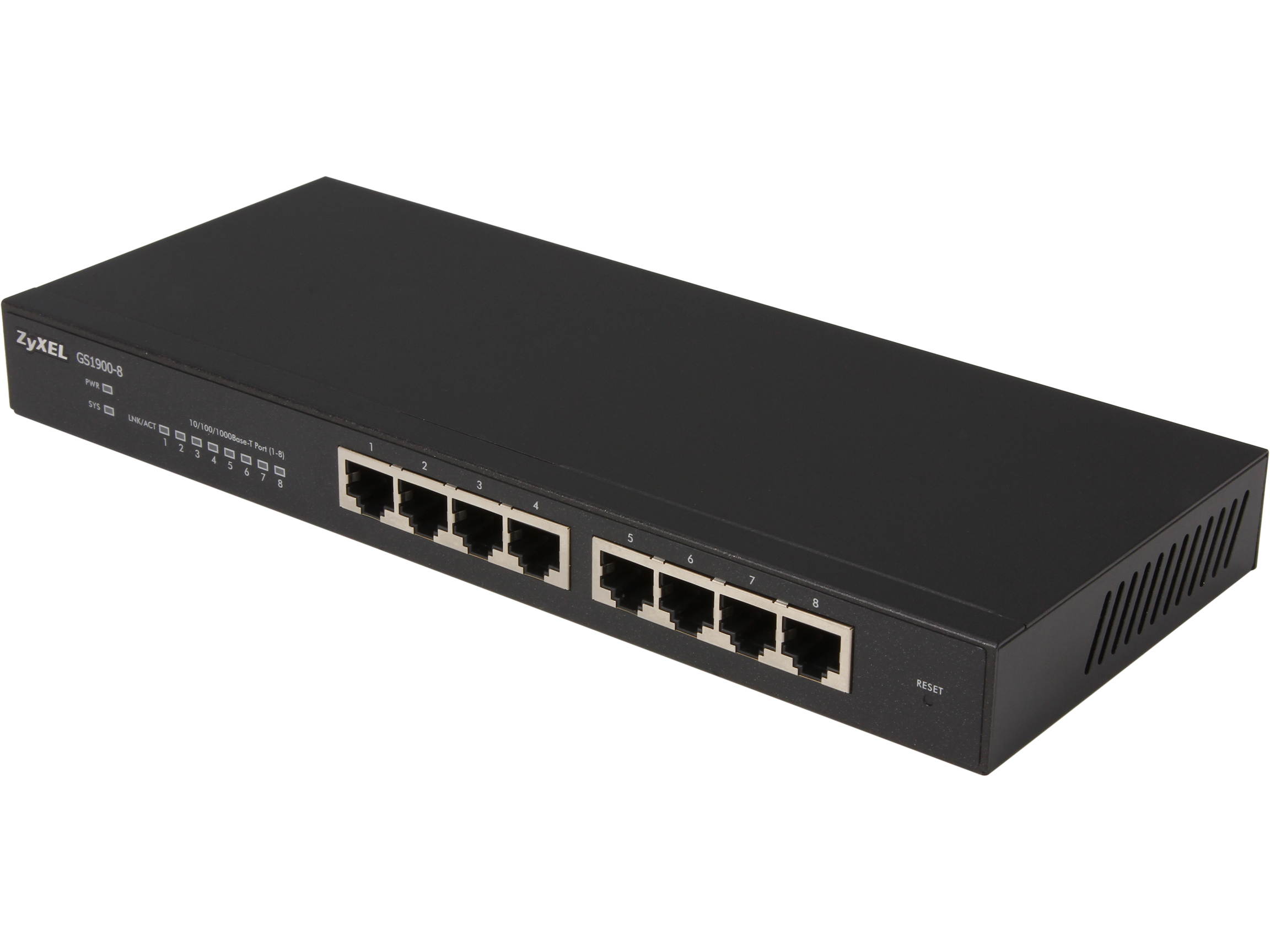 ZyXEL GS1900-8 8 Port L2 Web Managed Switch