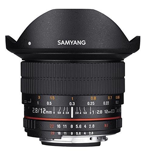 Samyang 12mm F2.8 Full Frame Fisheye, Manual Focus Lens for Sony E Mount #SY12ME