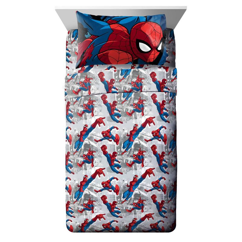 Full Spider-Man Burst Bed in a Bag