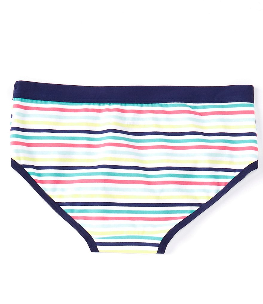 Copper Key Big Girls 7-16 Multi-Stripe Girshorts Panties