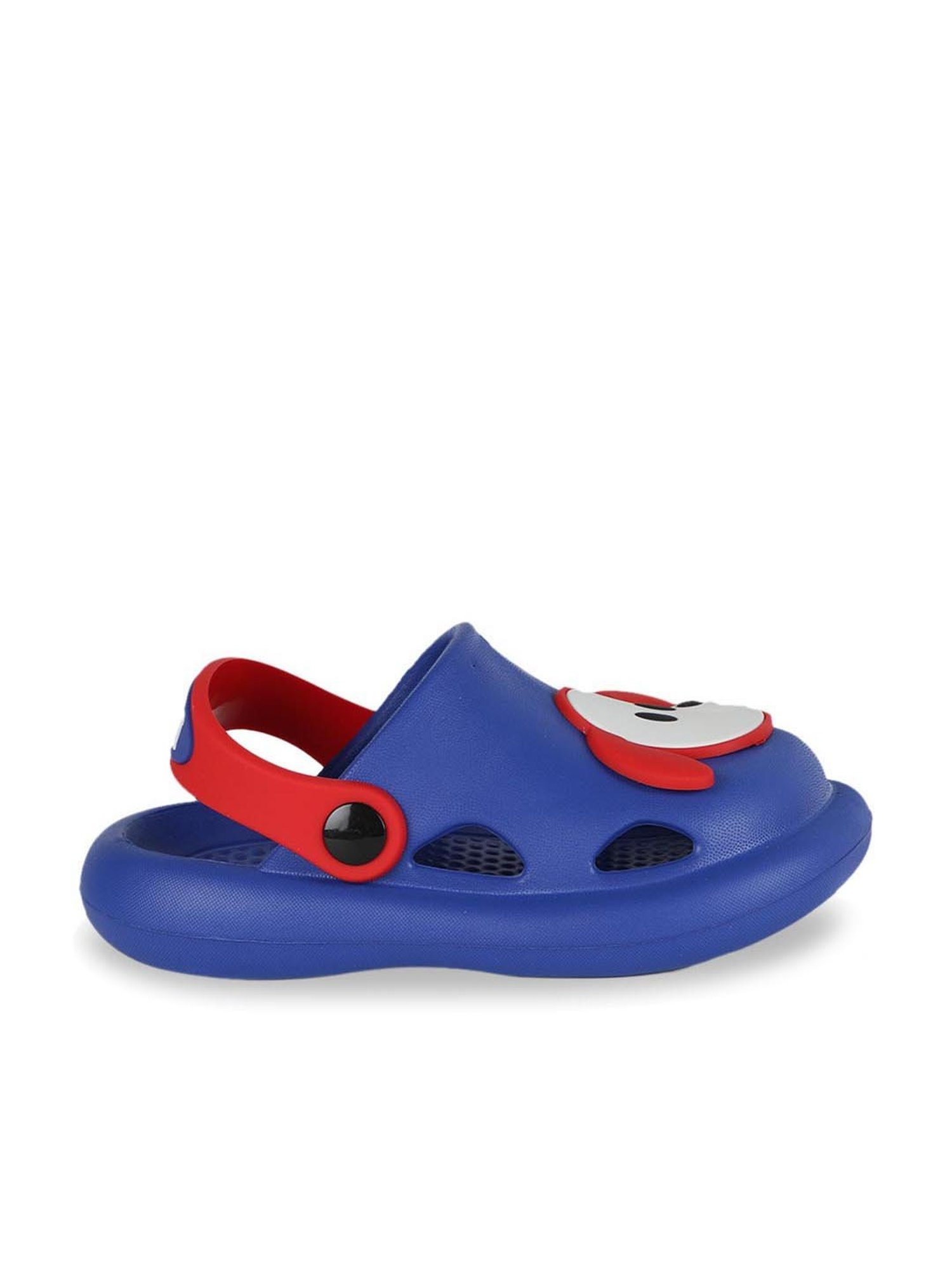Passion Petals Kids Blue Sling Back Clogs
