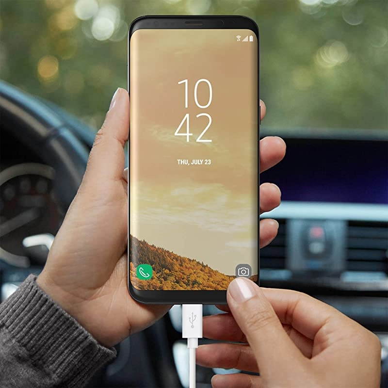 MIXIT Micro USB Cable for Samsung Phones White 4 Feet