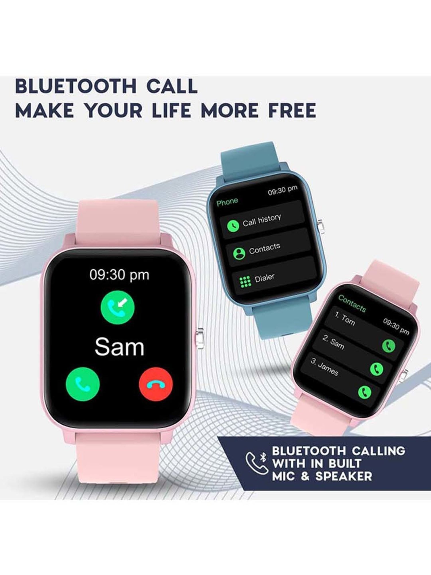 I Kall W1 Smartwatch (Black)