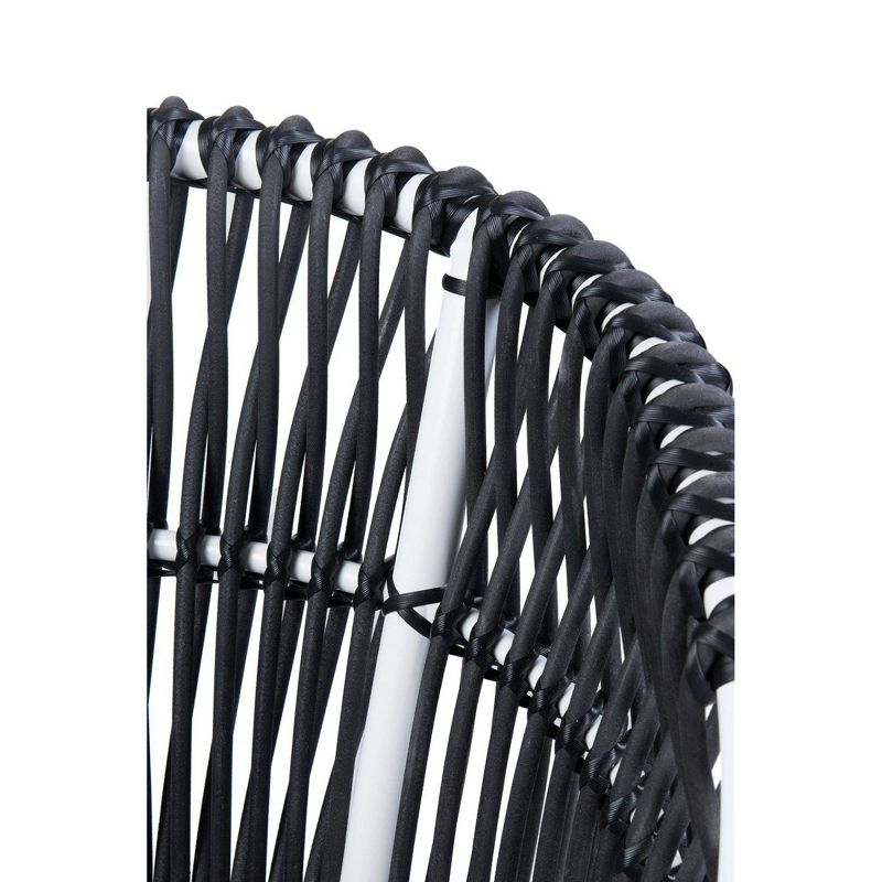 Martina Round Back Occasional Chair White - East at Main