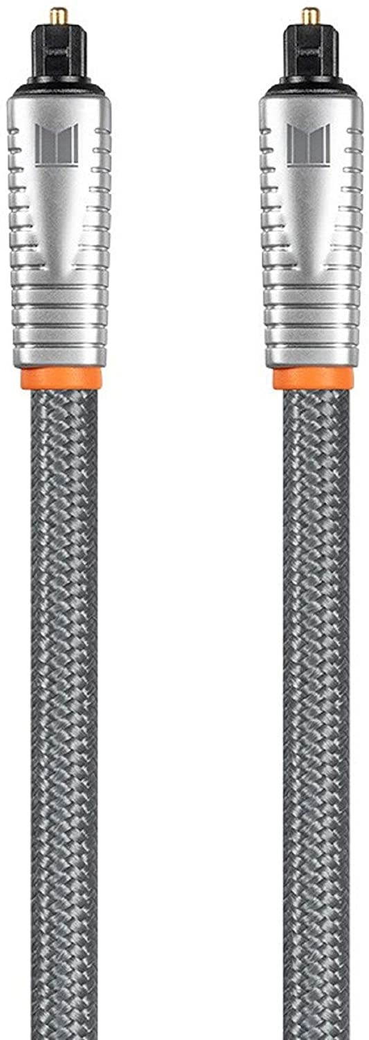 Monoprice OM4 Fiber Optic Cable - 15m (Meter) - LC/UPC-SC/UPC, Multi Mode, Duplex, 50/125 Type, 2.0mm, PVC