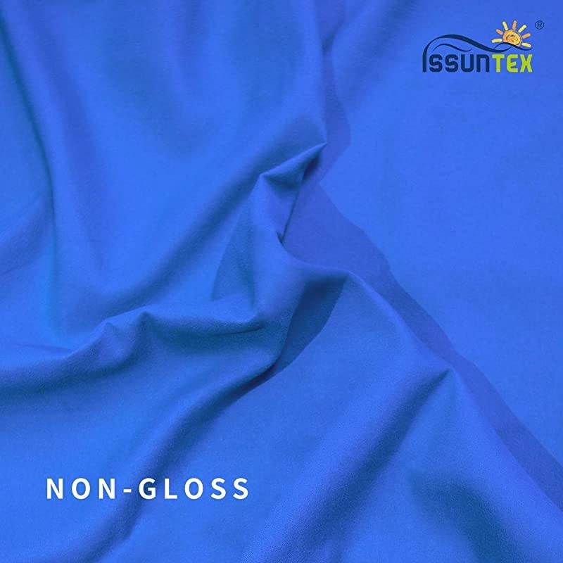 9X15ft Blue Background with 4 Clips Muslin BackdropPhoto StudioCollapsible High Density Screen for Video Photography and Television