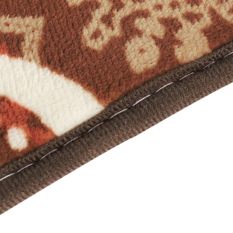 1'4"x2'4" Rectangle Indoor and Outdoor Floor Mat Multicolored - PiccoCasa