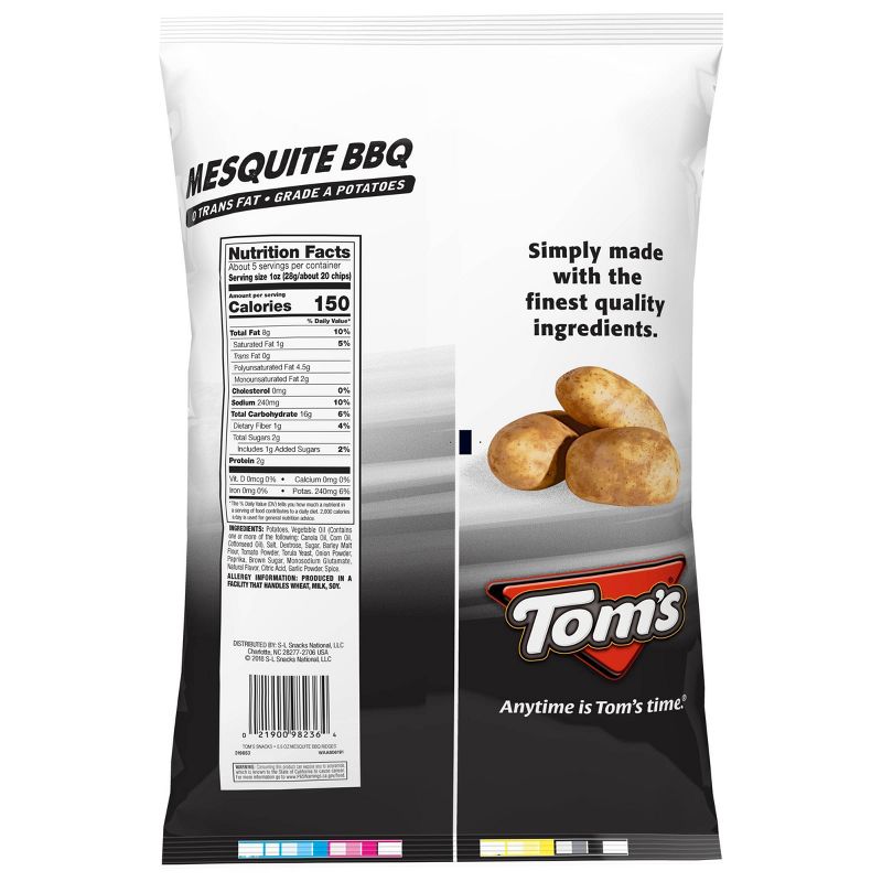 Tom'sMesquite BBQ Ridges - 5.5oz
