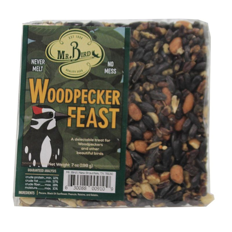 Home & Garden 4.5" Small Cakes Sampler & Cage S/6 Bird Feeding Cardinal Wren Feed Mr Bird  -  Bird And Wildlife Food