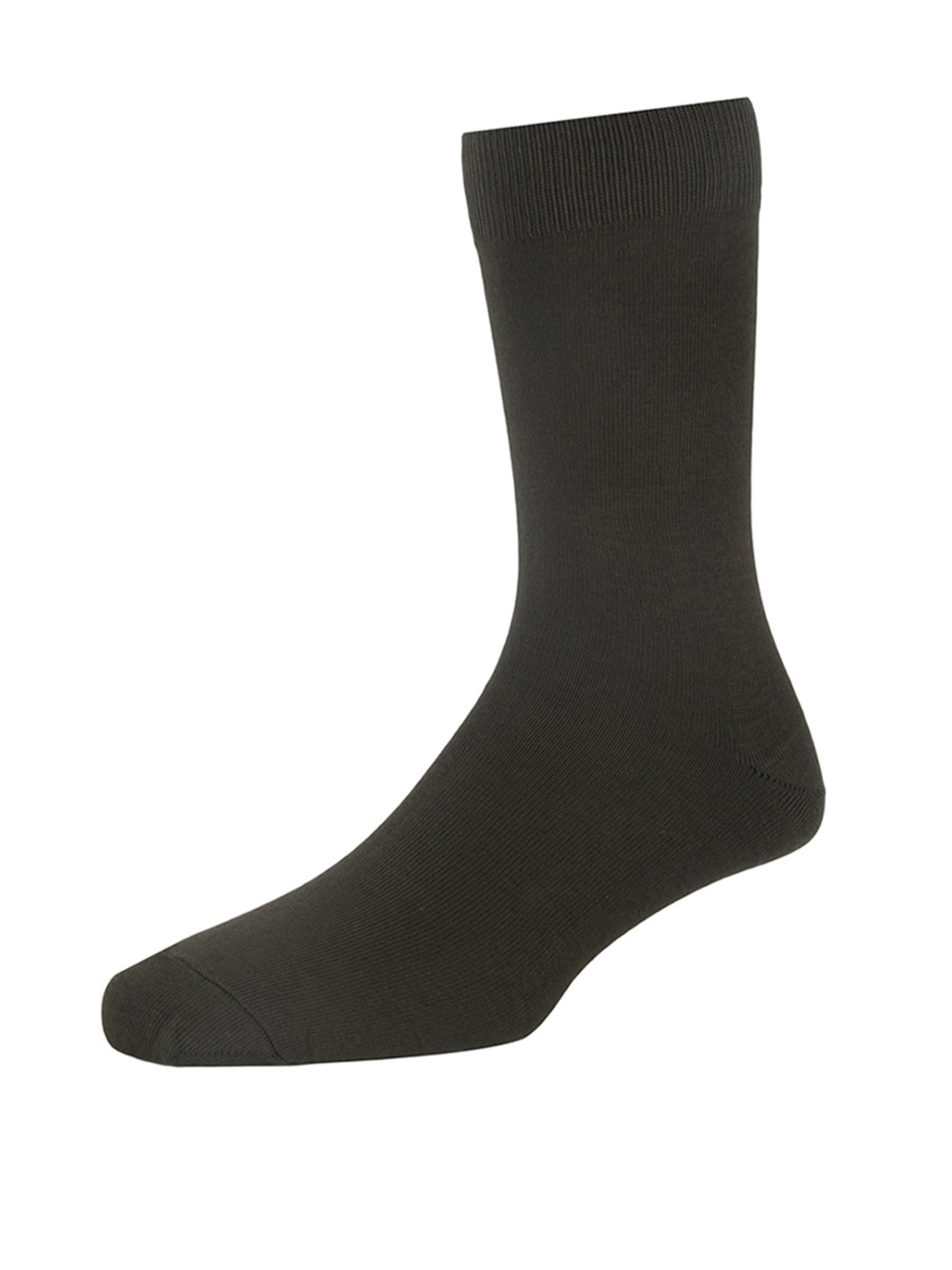 Peter England Dark Grey, Olive & Black Cotton Socks(Pack Of 3)