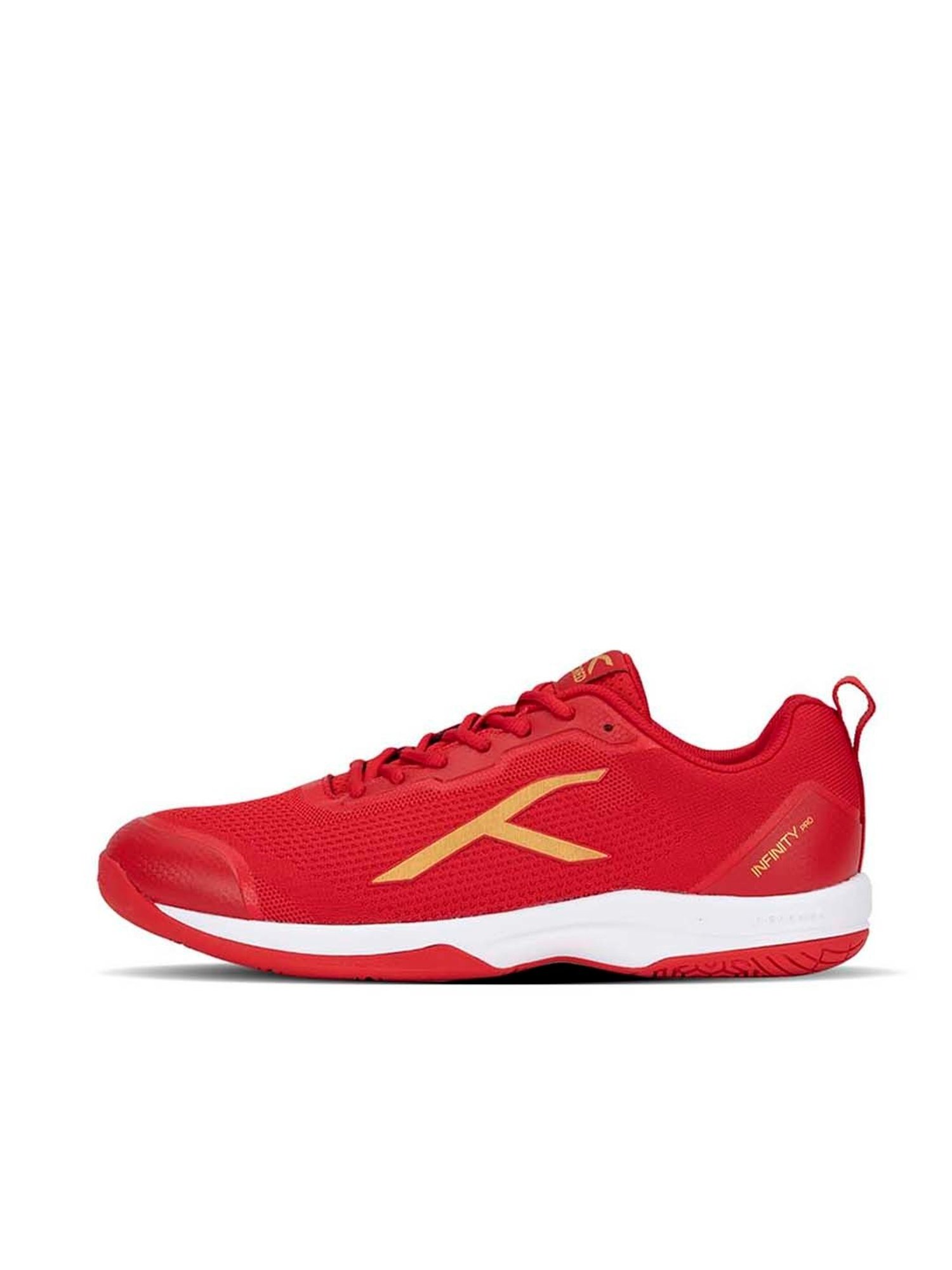 Hundred Men's Infiity Pro Red Indoor Court Shoes